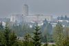 Volcanic smog causing bad air quality in the capital area