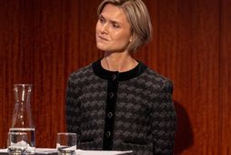 Kristrún Frostadóttir kynnir áherslur ríkisstjórnarinnar varðandi mótun atvinnustefnu fyrir Ísland á fundi á Hilton í …