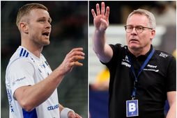 Aron Pálmarsson og Guðmundur Þórður Guðmundsson.