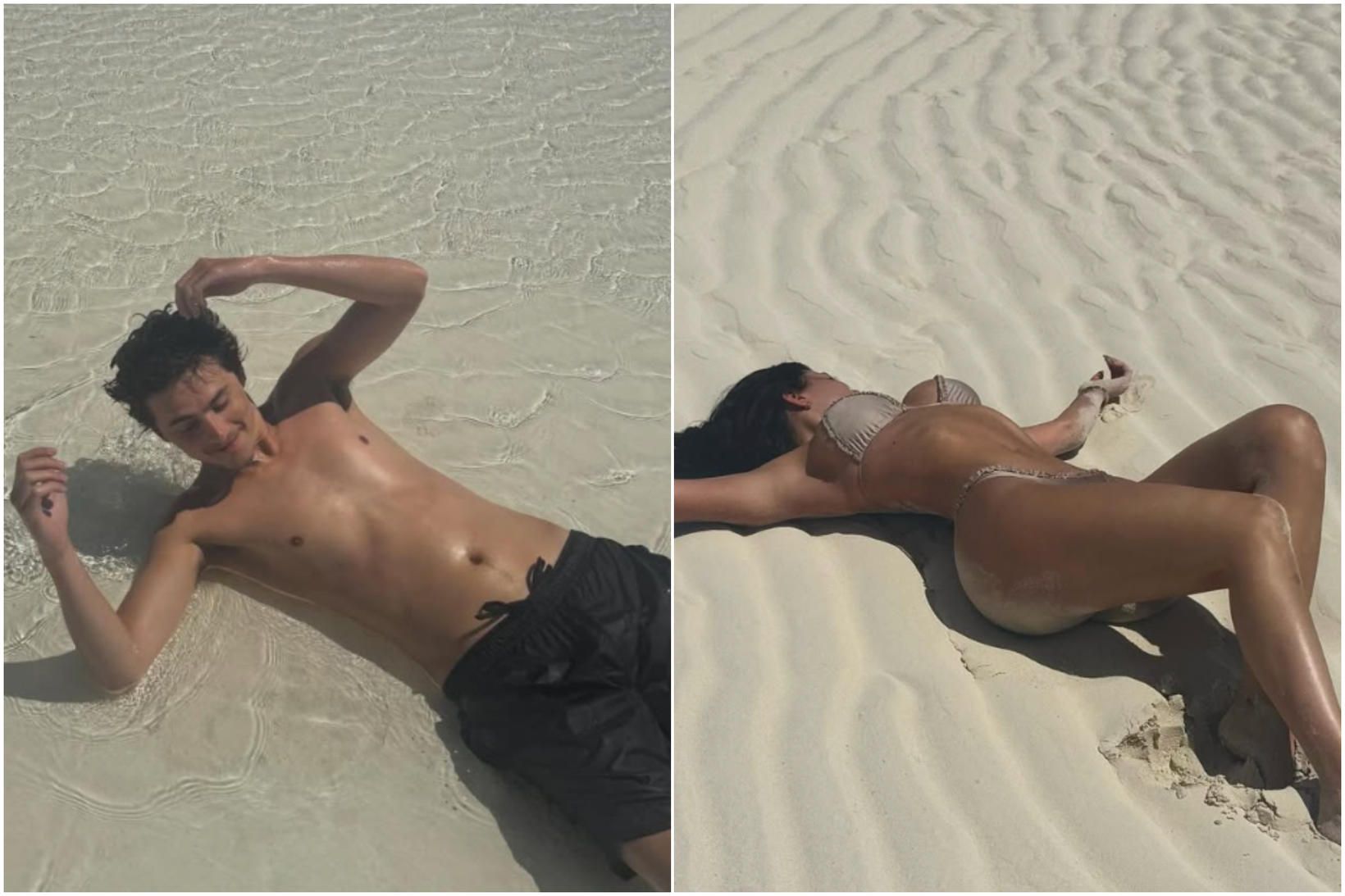 Njóta strandarinnar í „himnaríki“