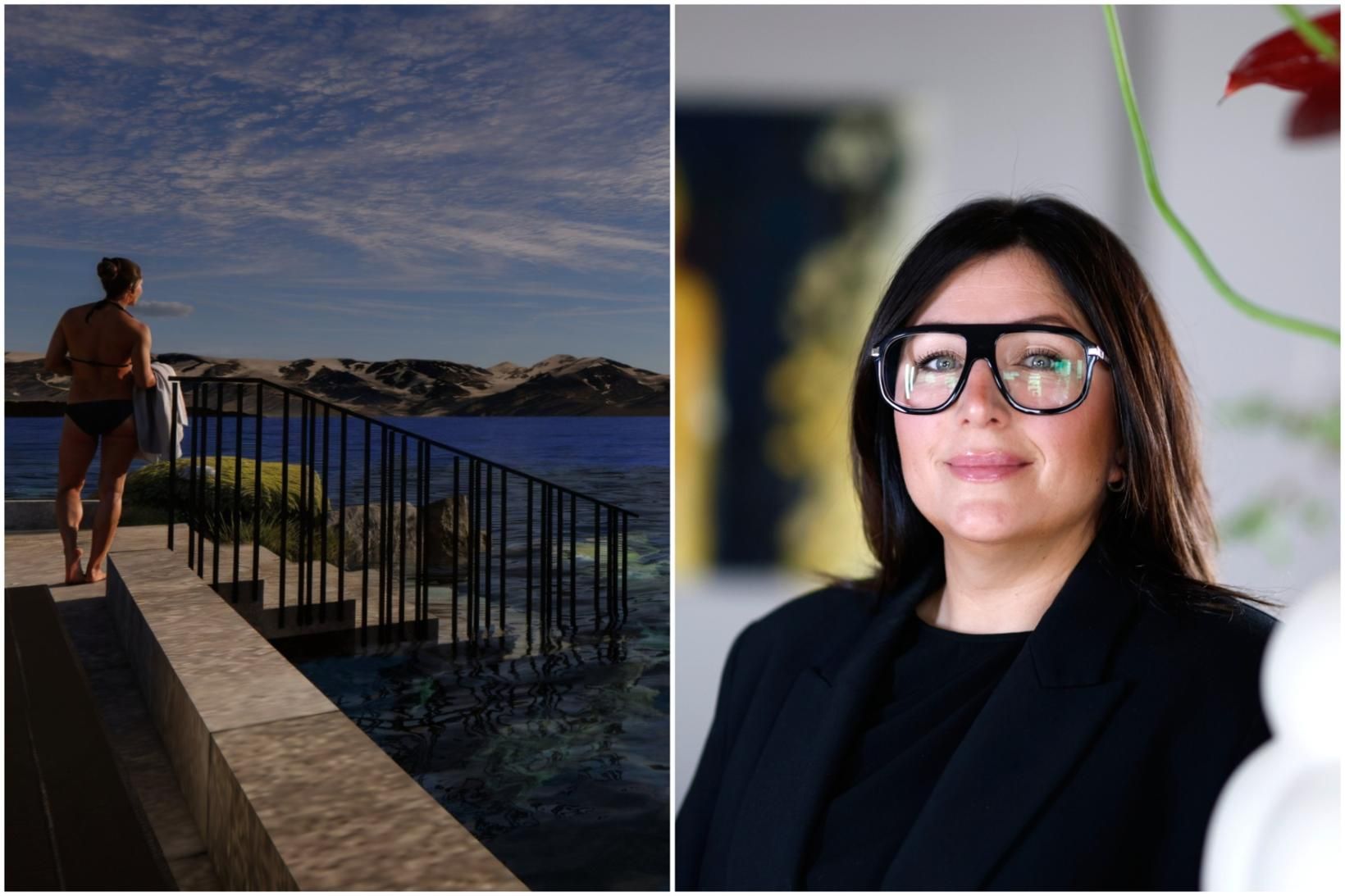 Það er spennandi tilhugsun að geta stungið sér í sjóinn …