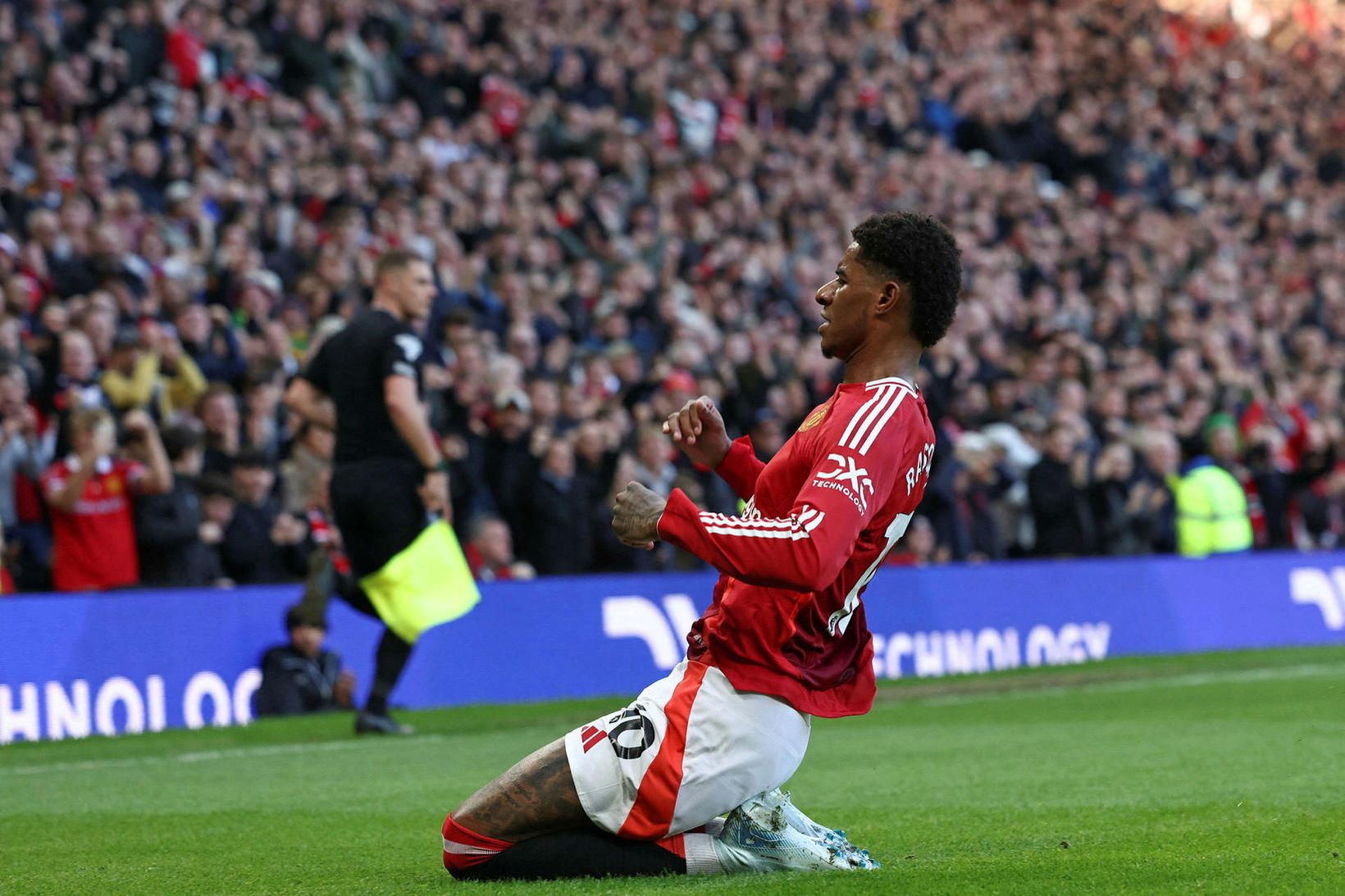 Marcus Rashford er á förum frá United í sumar.