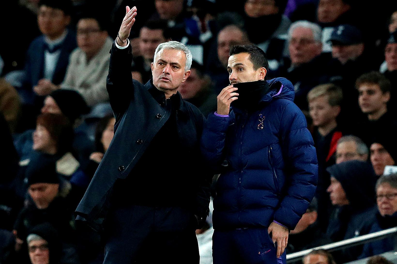 José Mourinho mætir með lið Tottenham á Old Trafford annað …