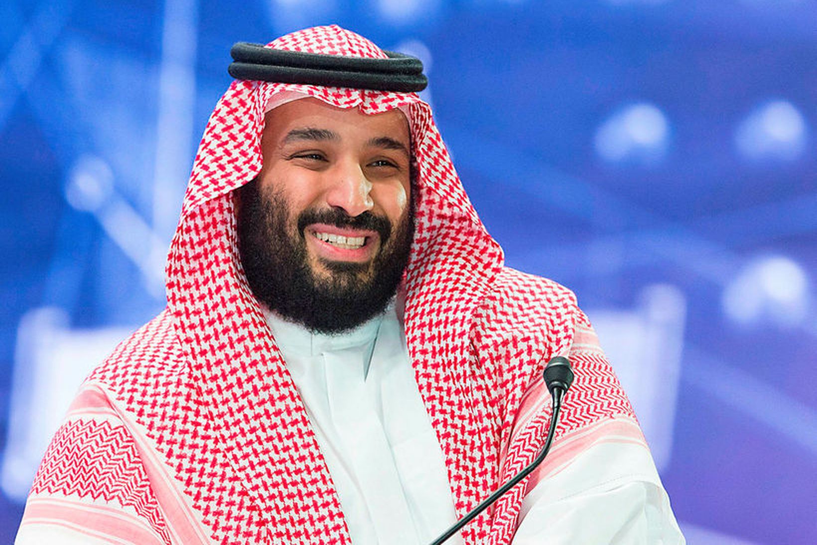 Mohammed bin Salman, krónprins Sádi-Arabíu.