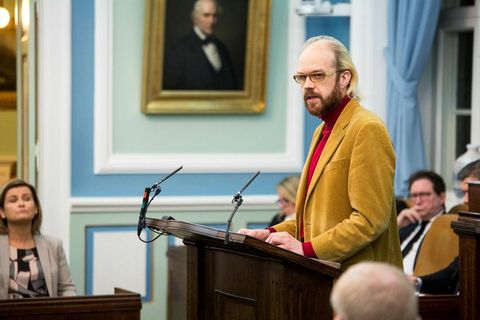 Minister of Health, Óttar Proppé.