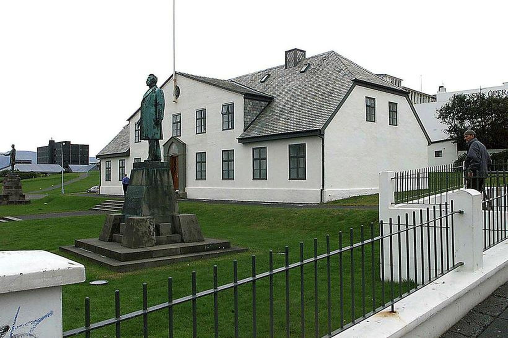 Stjórnarráðshúsið við Lækjartorg.