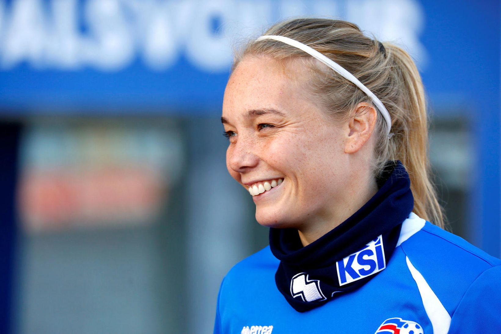 Margrét Lára Viðarsdóttir lék 124 A-landsleiki og skoraði í þeim …
