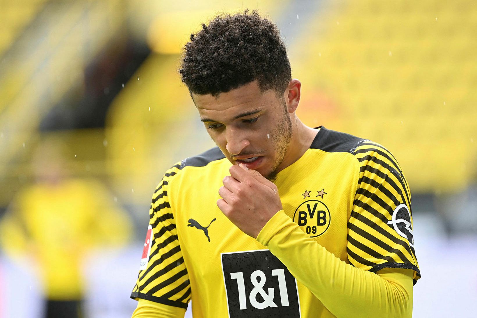 Borussia Dortmund vill fá hærri upphæð fyrir Jadon Sancho.