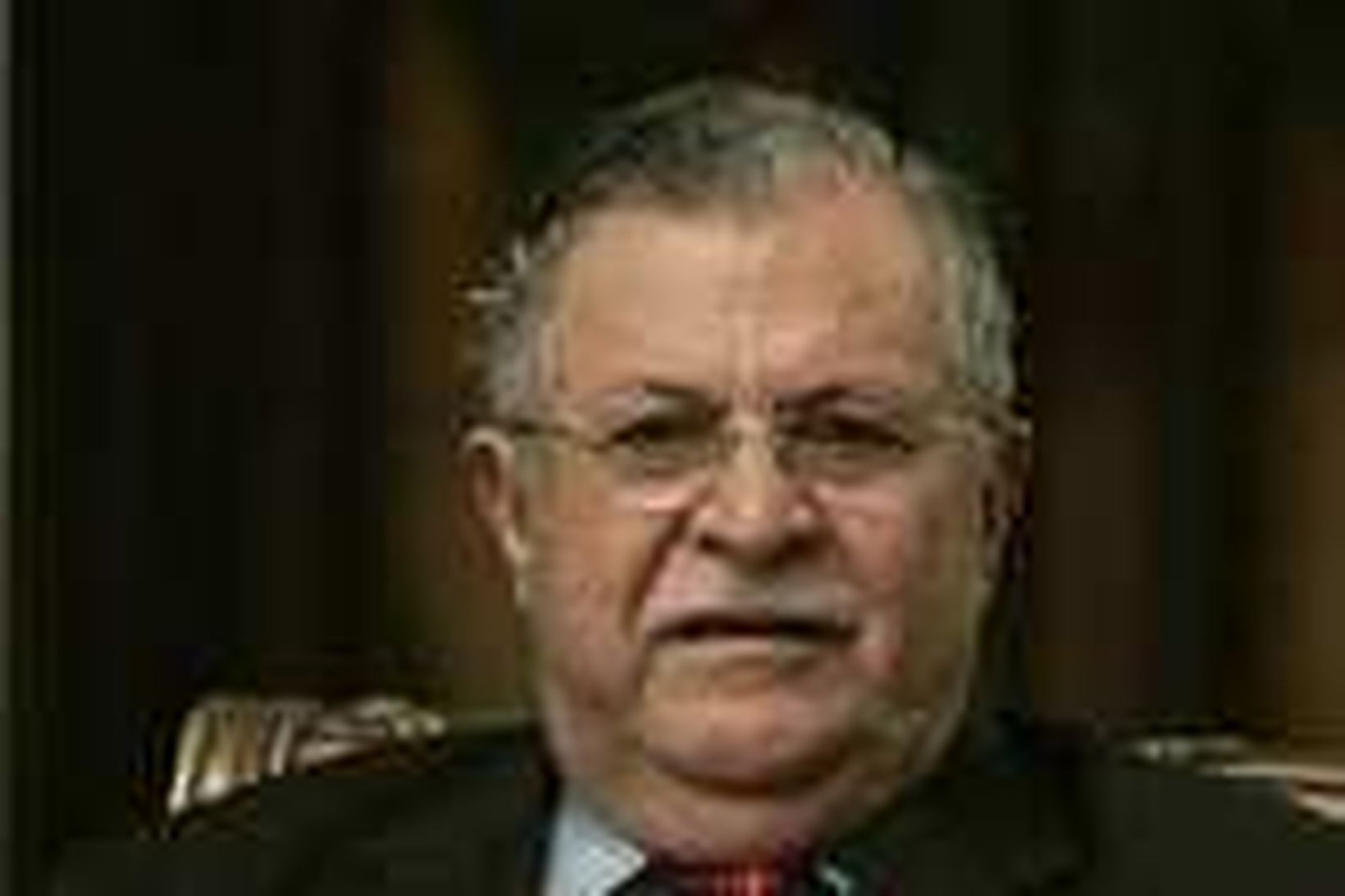 Jalal Talabani, forseti Íraks.