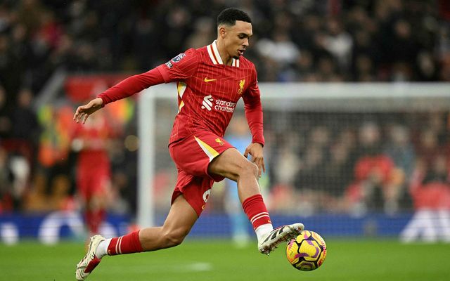 Trent Alexander-Arnold á aðeins tvo leiki eftir í búningi Liverpool.