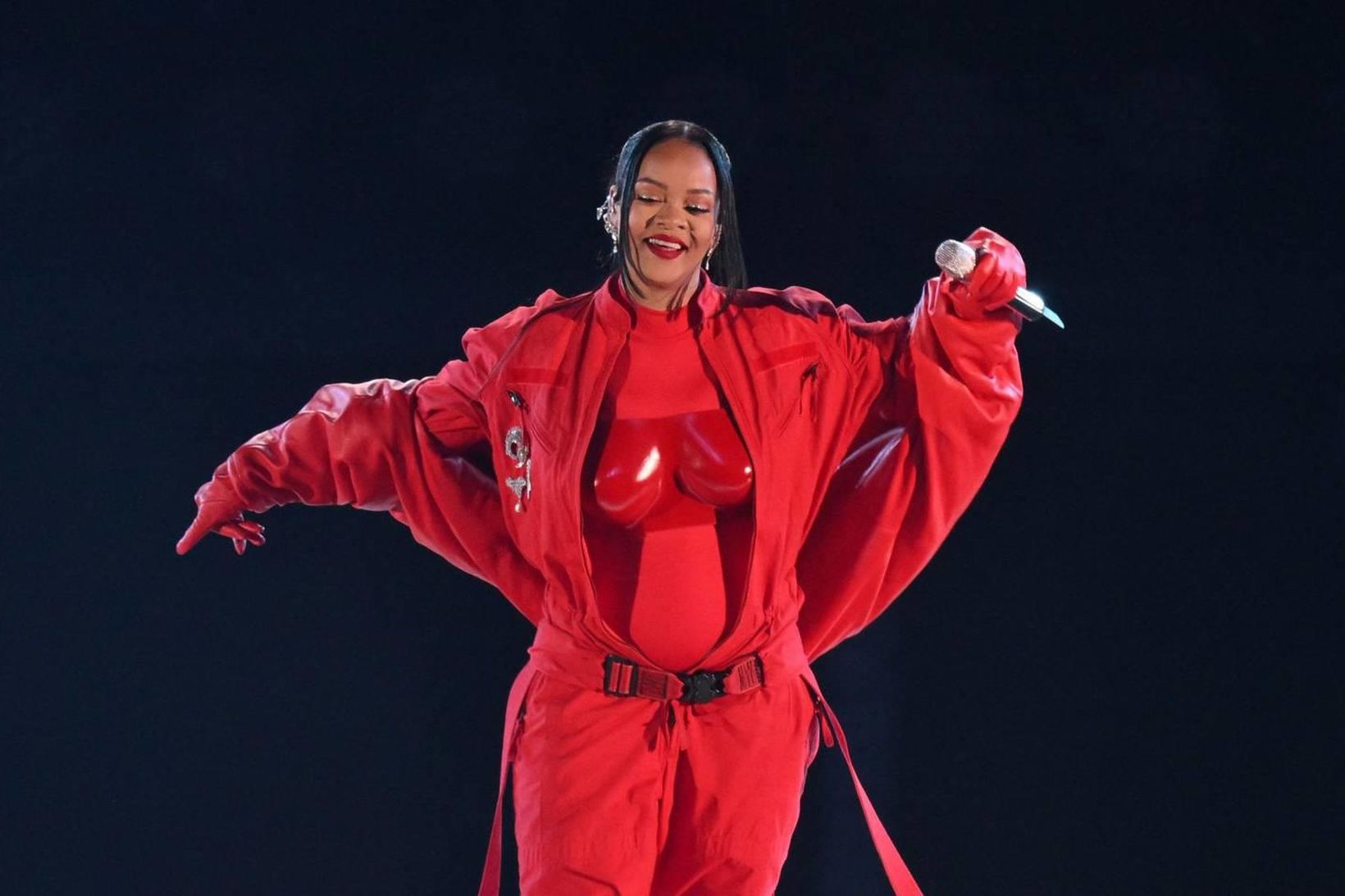 Rihanna fékk ekki greitt fyrir sýningu sína.