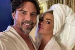 Aaron Phypers og Denise Richards.