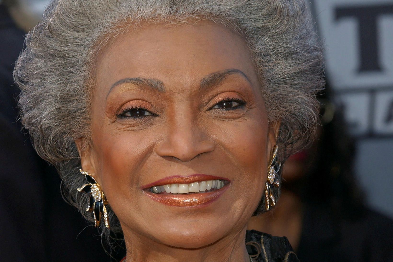 Leikkonan Nichelle Nichols varð frægust fyrir hlutverk sitt í Star …