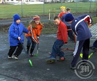 Nemendur í Lundarskóla á Akureyri