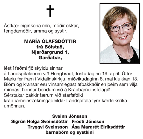María Ólafsdóttir