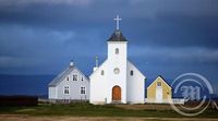 Kirkja - Guðshús - Flatey á Breiðafirði - Flateyjakirkja