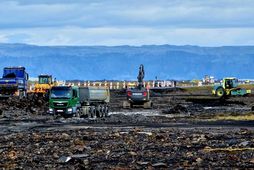 Ljóst er að mikil vinna mun fara í að laga tjónið eftir jökulhlaupið.