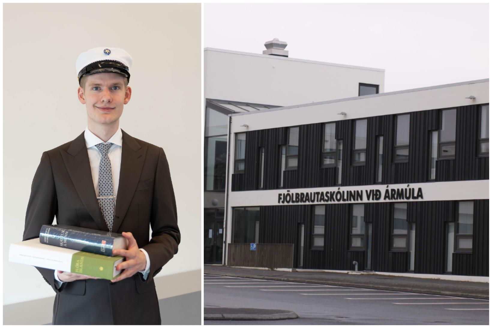 Óli Þorbjörn Guðbjartsson útskrifaðist úr FÁ með einkunnina 9,2. Hann …