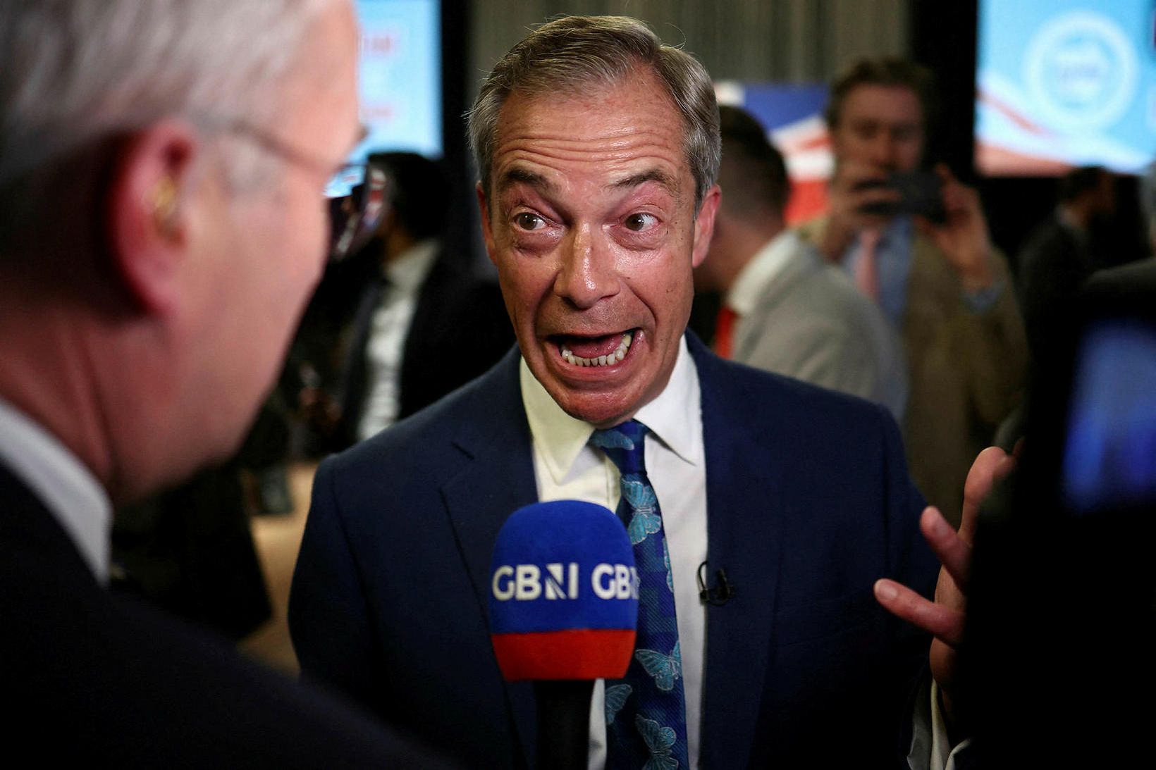 Nigel Farage mun verða nýr formaður Reform UK og gefur …