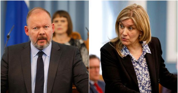 „Við í stjórnarandstöðunni höfum, alveg frá því að þessi áform voru kynnt fyrst, verið að …
