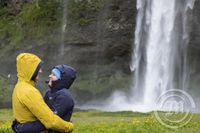 Ferðamenn við seljalandsfoss