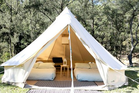 One type of a luxury tent.