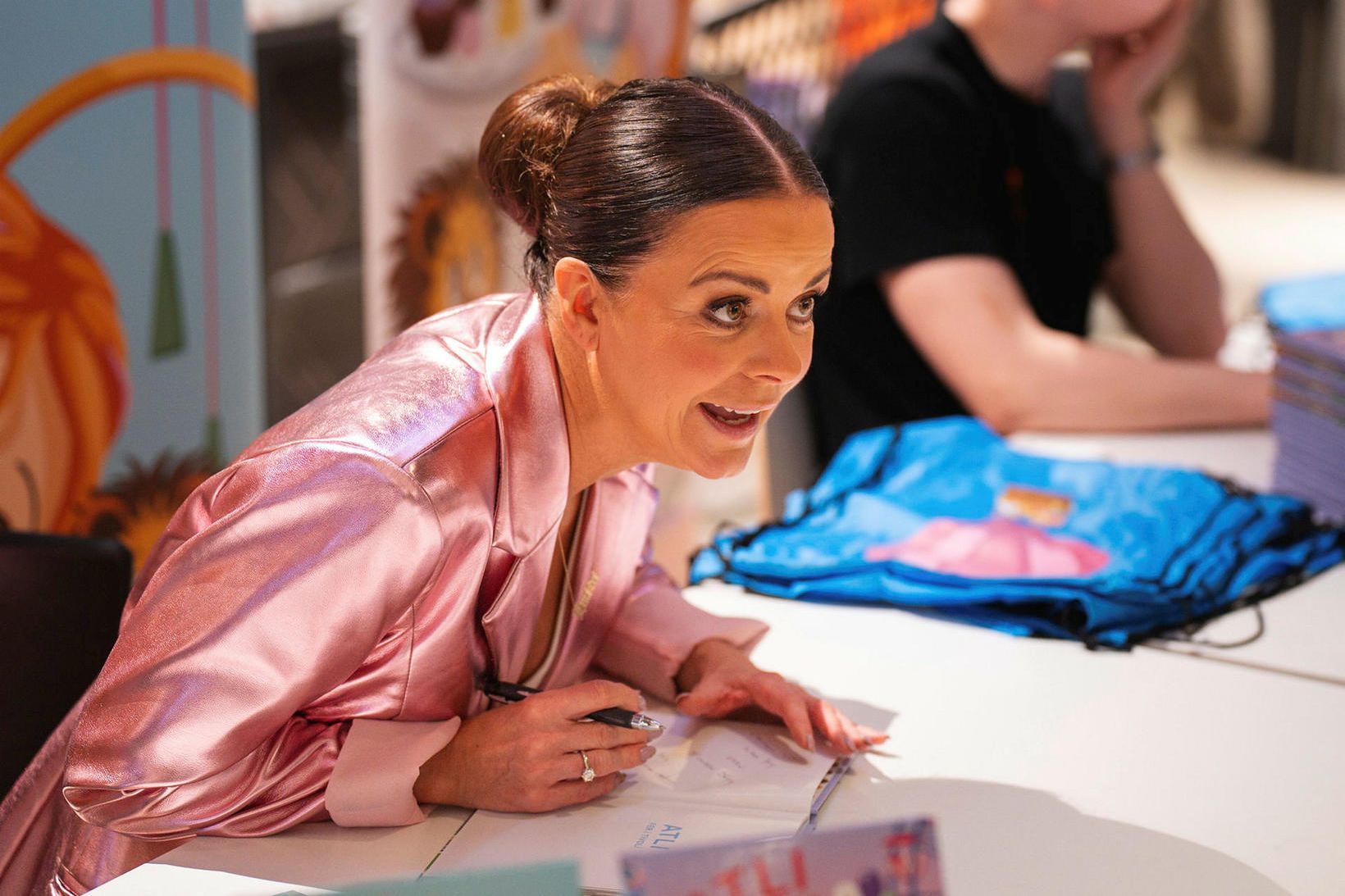 Birgitta Haukdal lét ljós sitt skína í Smáralind