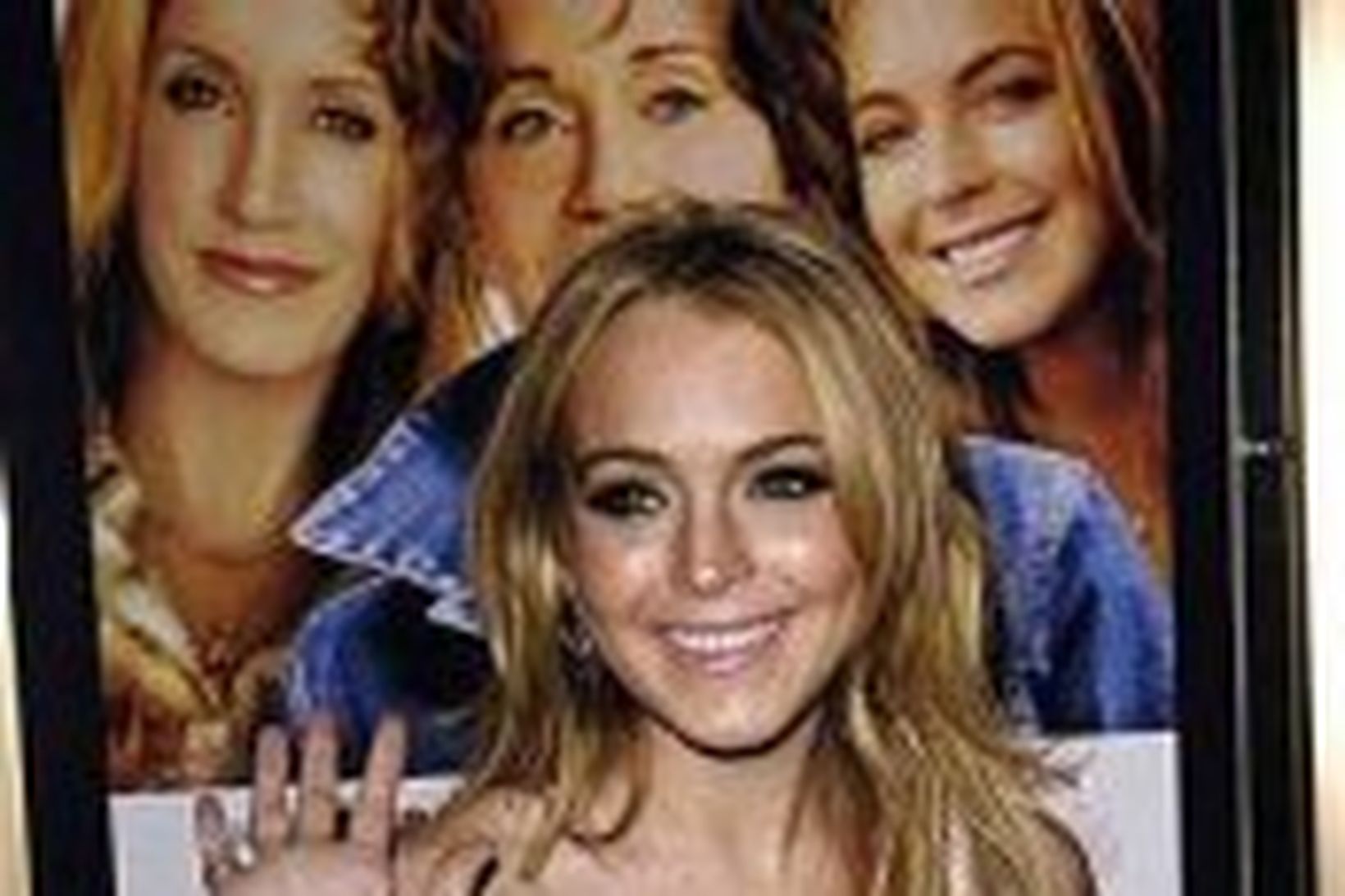 Leikkonan Lindsay Lohan við frumsýningu myndar sinnar Georgia Rule í …