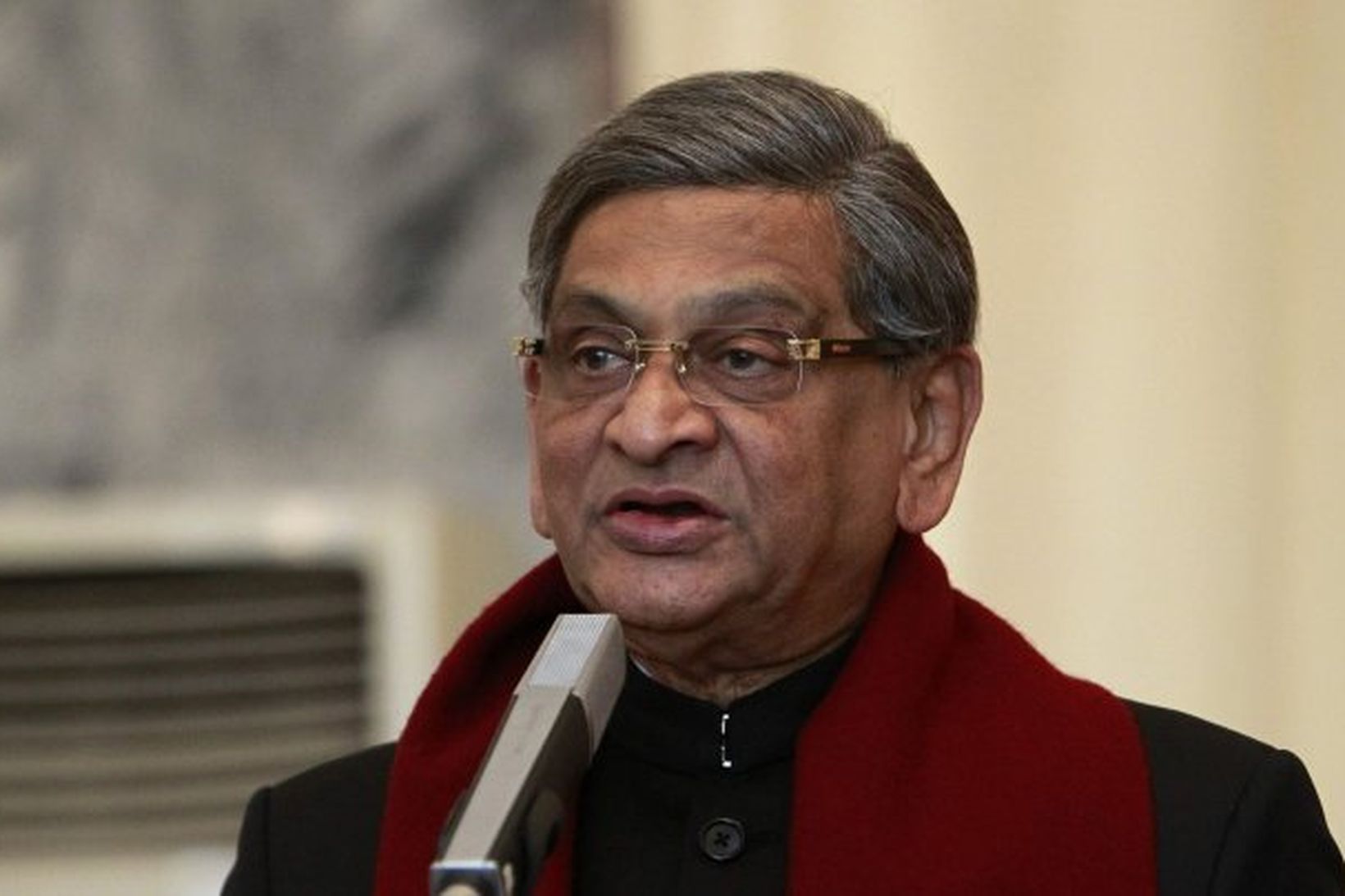 S.M. Krishna, utanríkisráðherra Indlands.