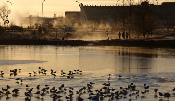 Um 20 gráða frost við höfuðborgina í nótt