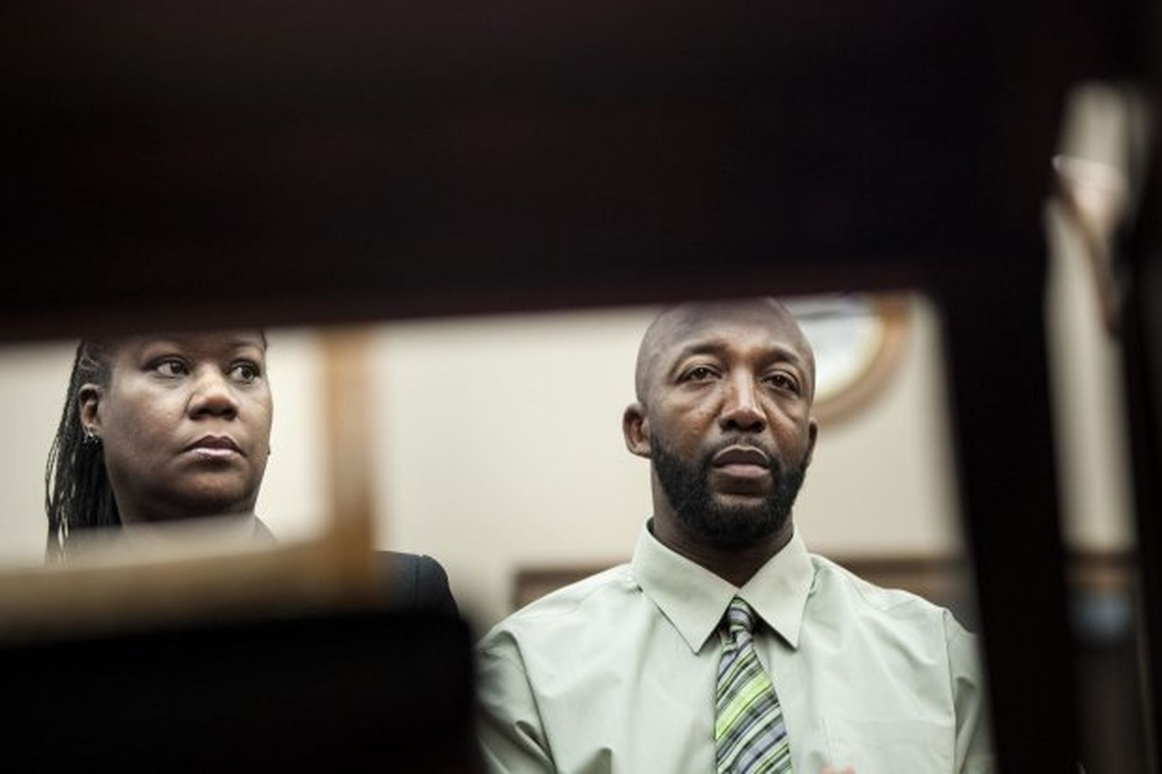 Sybrina Fulton og Tracy Martin, foreldrar Trayvon Martin.