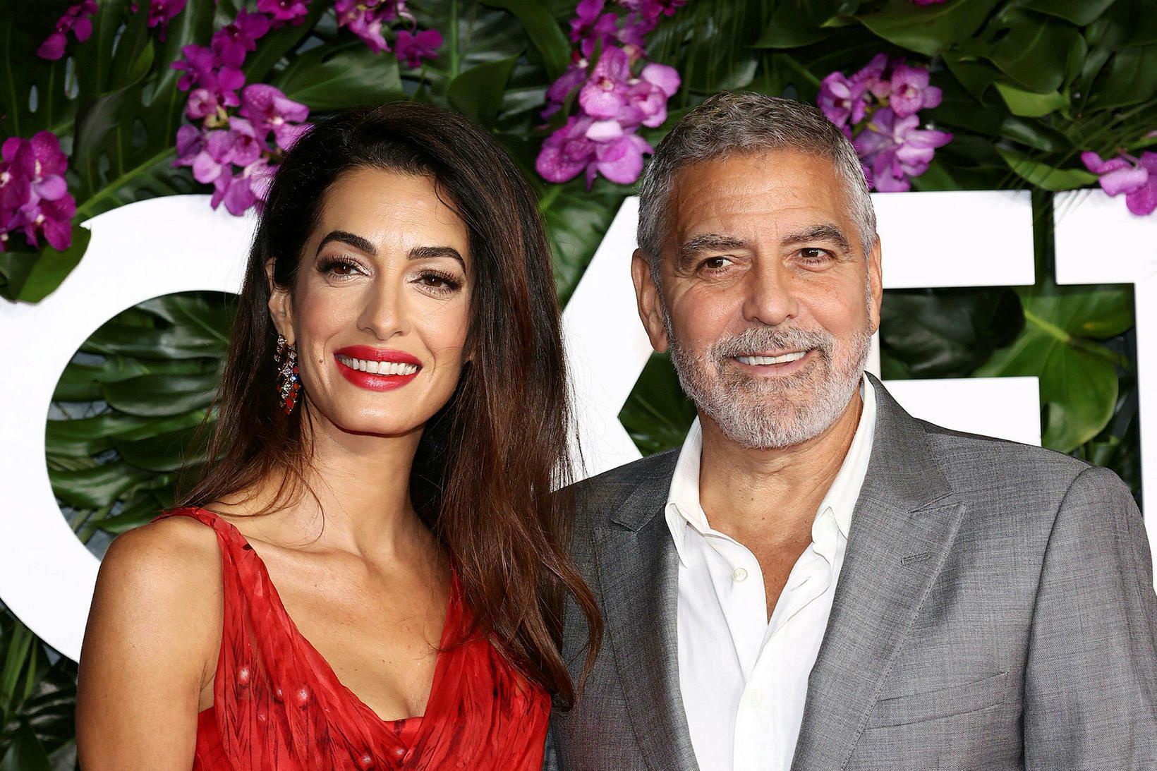 Amal Clooney og George Clooney hittust fyrst á Ítalíu.