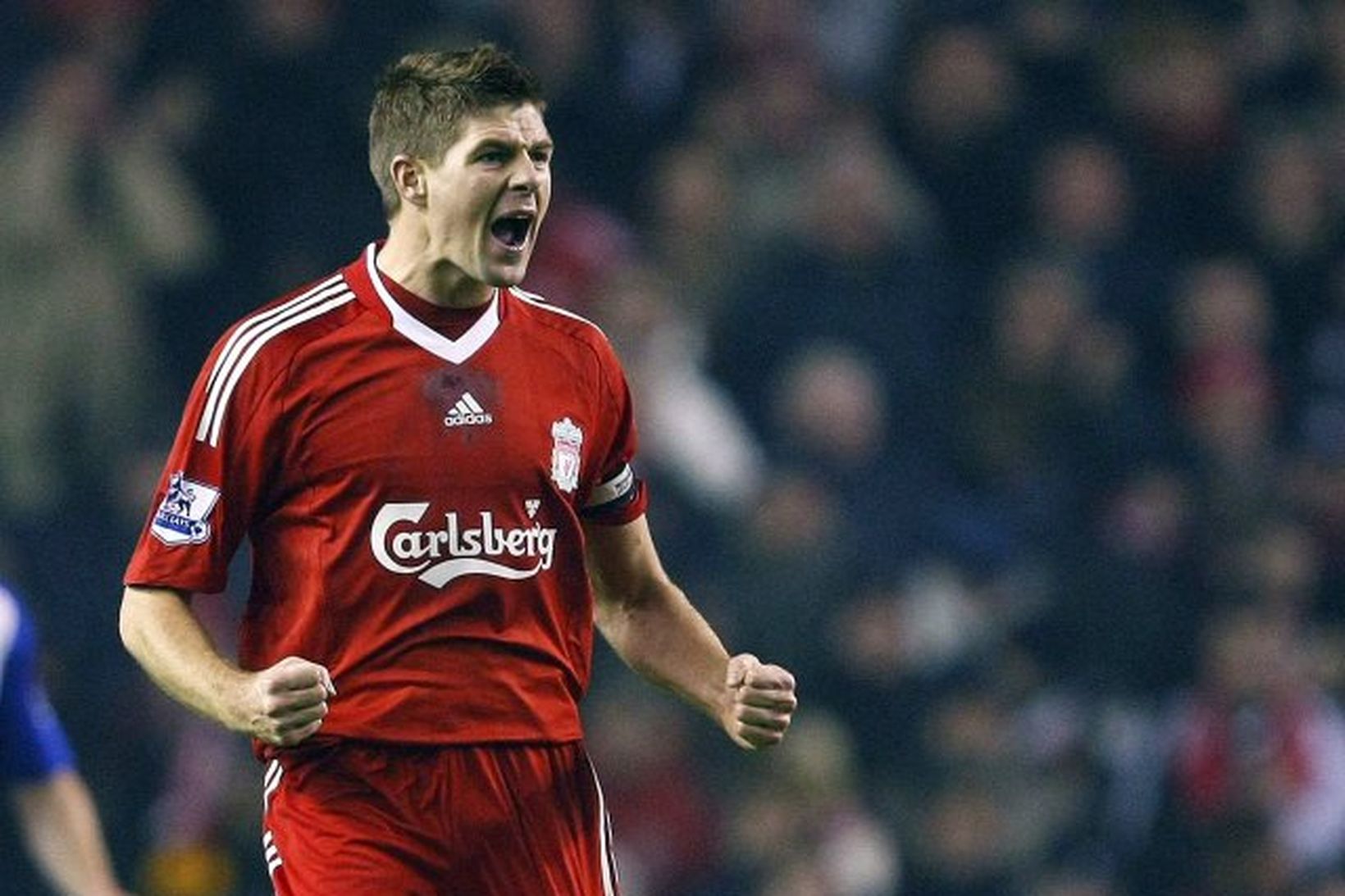 Steven Gerrard og félagar í Liverpool eiga góðu gengi að …