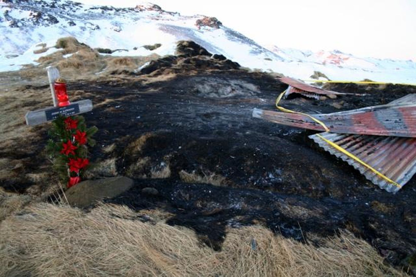 Eins og sést á þessari mynd stendur ekkert eftir af …