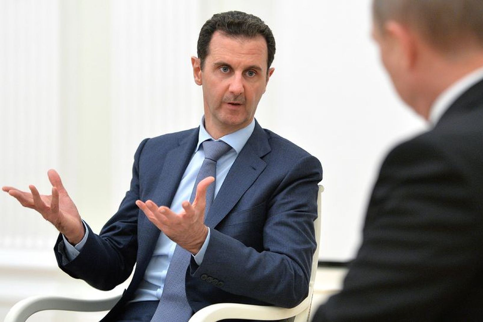 Bashar al-Assad forseti Sýrlands.