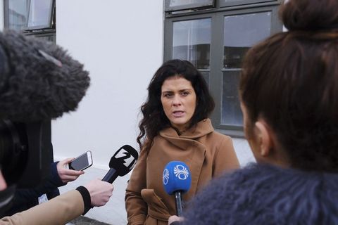Minister of Tourism Þórdís Kolbrún Reykfjörð Gylfadóttir.