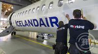 Innanlandsflugvélar Icelandair merktar upp á nýtt