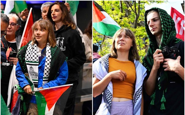 Greta Thunberg og Chris Kebbon hafa varið miklum tíma saman undanfarna mánuði.