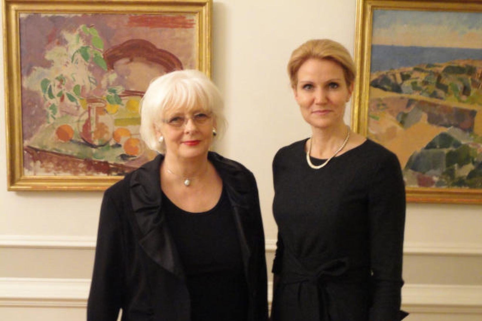 Jóhanna Sigurðardóttir og Helle Thorning-Schmidt