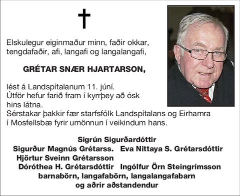 Grétar Snær Hjartarson,