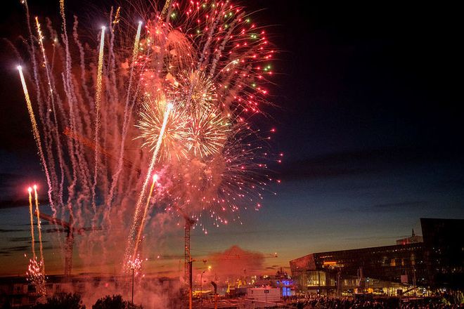 This year&#8217;s program will conclude with a fireworks display at 10 p.m., an hour earlier than in previous years.