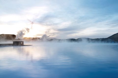 The Blue Lagoon in Iceland is reputed for its healing waters and remains one of the most visited attractions in the country.