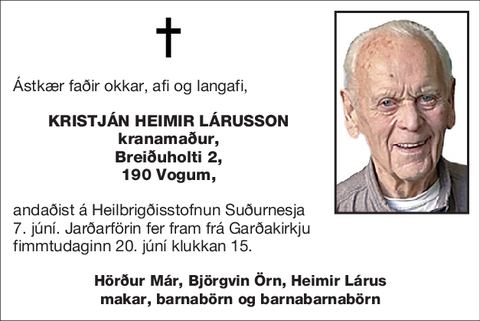 Kristján Heimir Lárusson