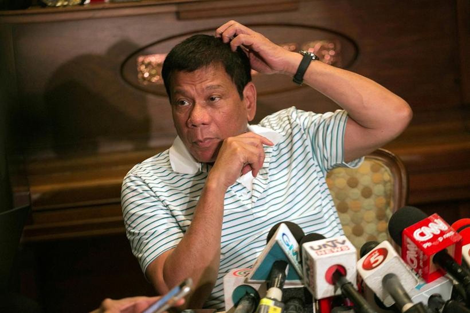 Rodridgo Duterte, nýr forseti Filippseyja, er umdeildur maður.