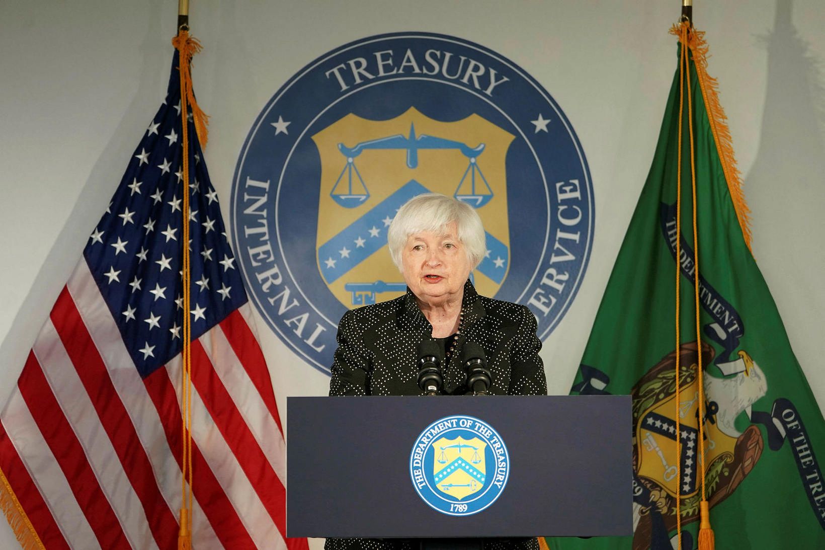 Janet Yellen, fjármálaráðherra Bandaríkjanna.