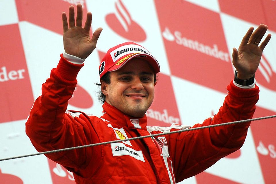 Felipe Massa keppti í mörg ár með Ferrari.
