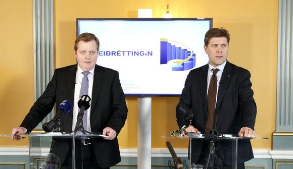 Leiðréttingin í beinni útsendingu