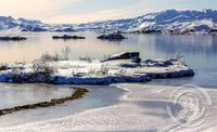 Þingvellir í vetrarbúningi