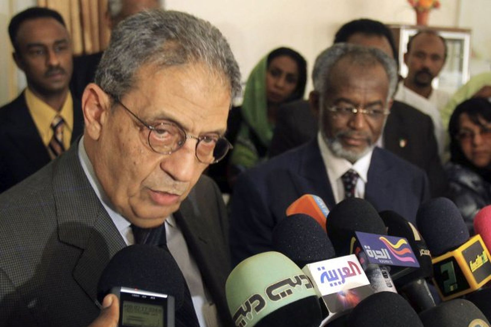 Amr Moussa, aðalritari Arababandalagsins.