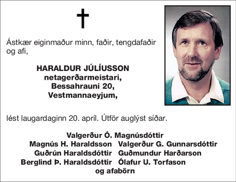 Haraldur Júlíusson
